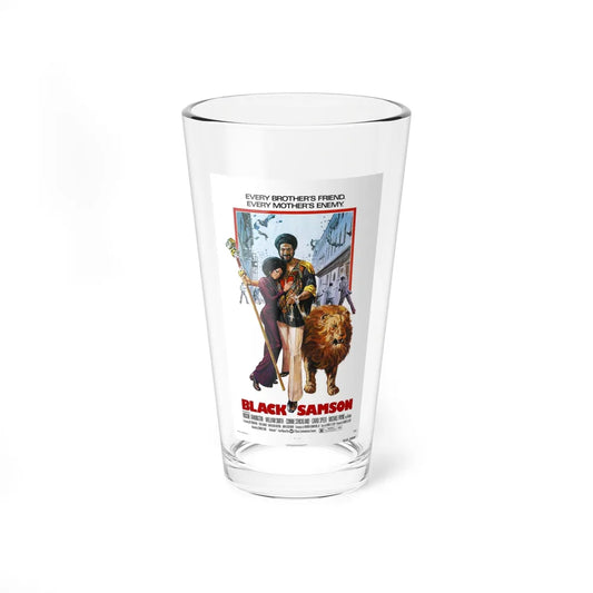 BLACK SAMSON 1974 Movie Poster - Pint Glass 16oz-16oz-Go Mug Yourself