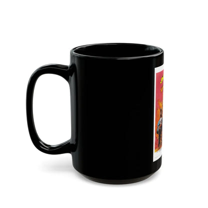 BLACK SAMURAI 1977 Movie Poster - Black Coffee Mug-Go Mug Yourself