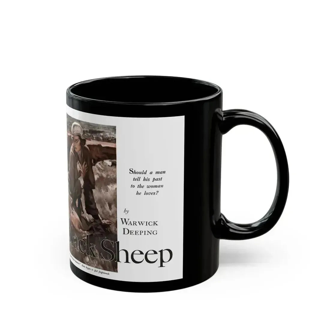 Black Sheep, Black Sheep (Pt. 1-1), Cosmopolitan, November 1932 - Black Coffee Mug - Go Mug Yourself