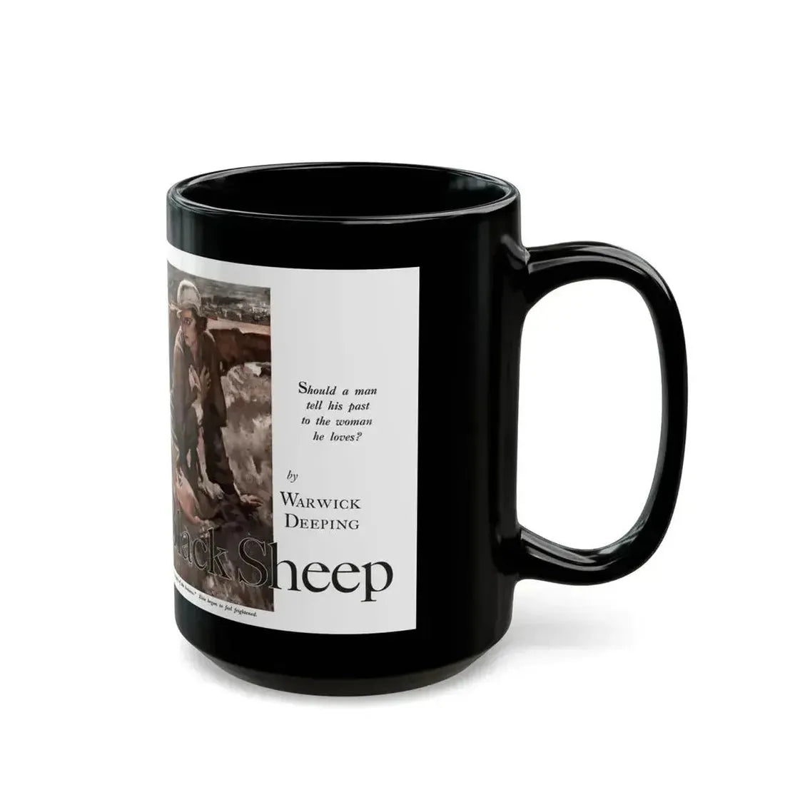 Black Sheep, Black Sheep (Pt. 1-1), Cosmopolitan, November 1932 - Black Coffee Mug - Go Mug Yourself