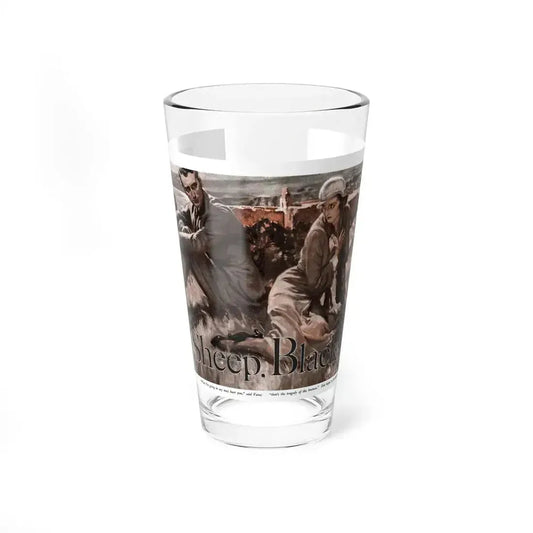 Black Sheep, Black Sheep (Pt. 1-1), Cosmopolitan, November 1932 (Magazine Illustration) Pint Glass 16oz 16oz - Go Mug Yourself