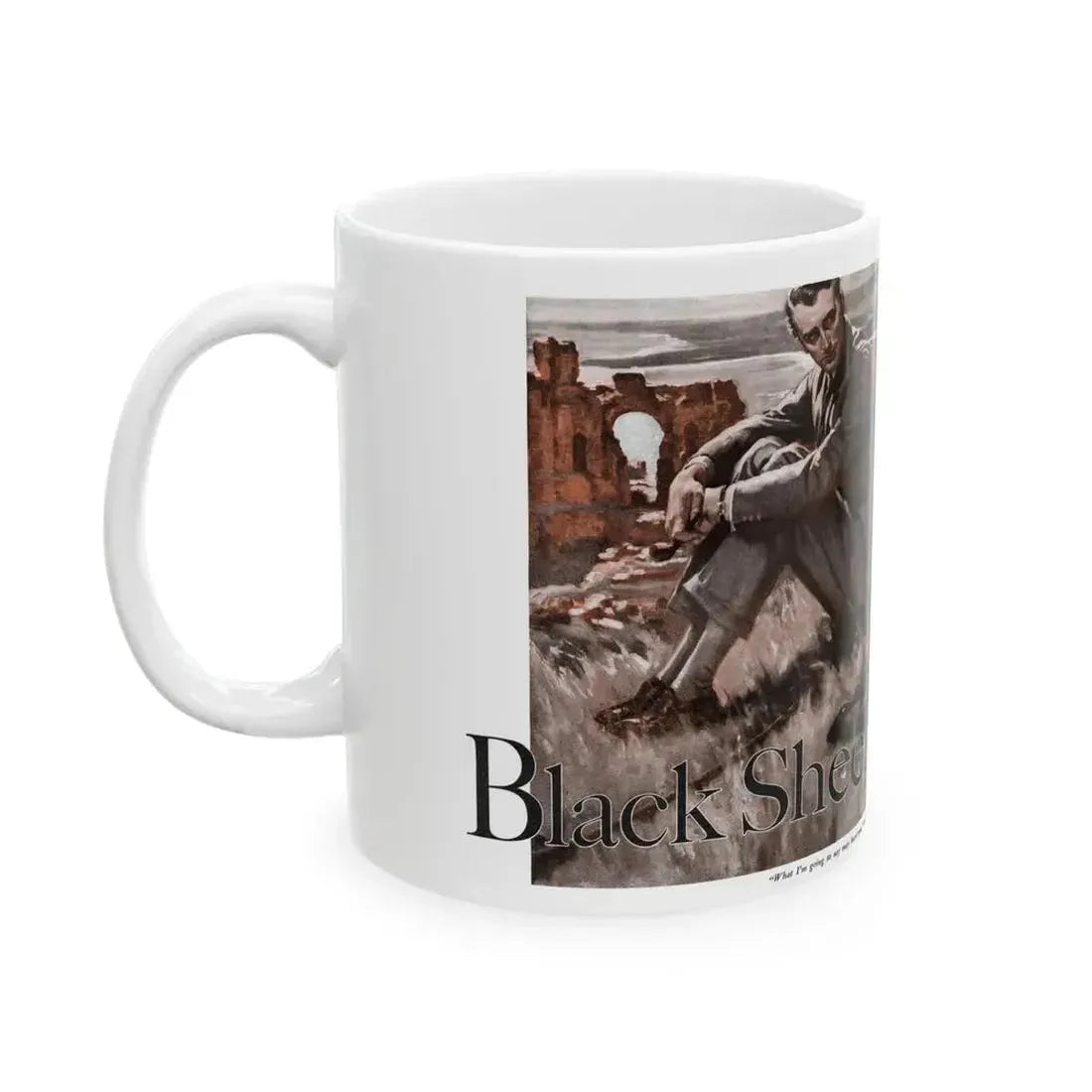 Black Sheep, Black Sheep (Pt. 1-1), Cosmopolitan, November 1932 - White Coffee Mug - Go Mug Yourself