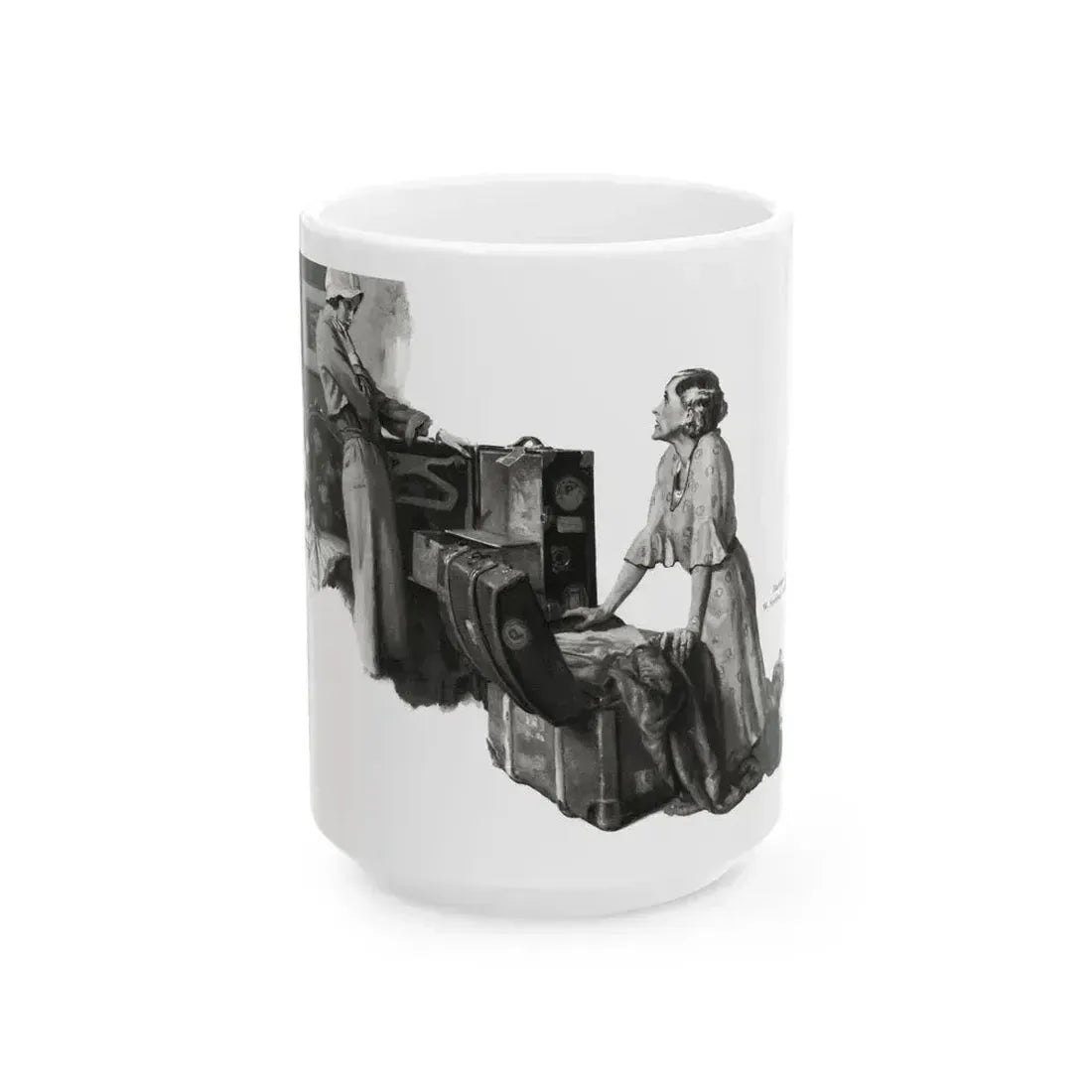 Black Sheep, Black Sheep (Pt. 1-2), Cosmopolitan, November 1932 - White Coffee Mug 15oz - Go Mug Yourself