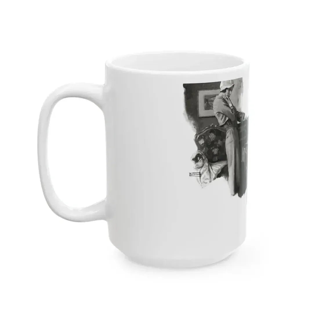 Black Sheep, Black Sheep (Pt. 1-2), Cosmopolitan, November 1932 - White Coffee Mug - Go Mug Yourself