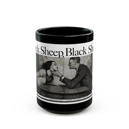Black Sheep, Black Sheep (Pt. 3), Cosmopolitan, January 1933 - Black Coffee Mug 15oz - Go Mug Yourself