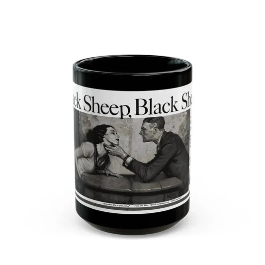 Black Sheep, Black Sheep (Pt. 3), Cosmopolitan, January 1933 - Black Coffee Mug 15oz - Go Mug Yourself