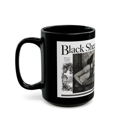 Black Sheep, Black Sheep (Pt. 3), Cosmopolitan, January 1933 - Black Coffee Mug - Go Mug Yourself