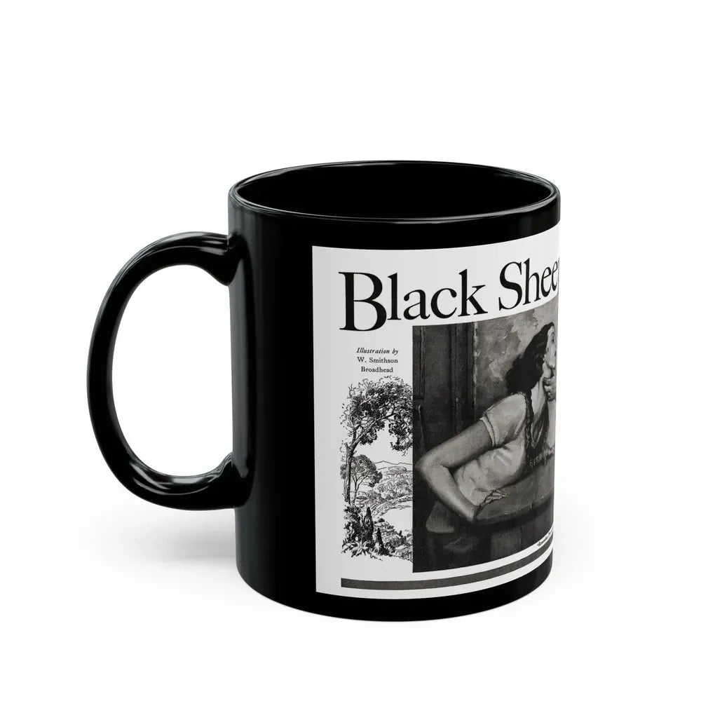 Black Sheep, Black Sheep (Pt. 3), Cosmopolitan, January 1933 - Black Coffee Mug - Go Mug Yourself