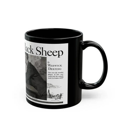 Black Sheep, Black Sheep (Pt. 3), Cosmopolitan, January 1933 - Black Coffee Mug - Go Mug Yourself