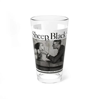 Black Sheep, Black Sheep (Pt. 3), Cosmopolitan, January 1933 (Magazine Illustration) Pint Glass 16oz 16oz - Go Mug Yourself
