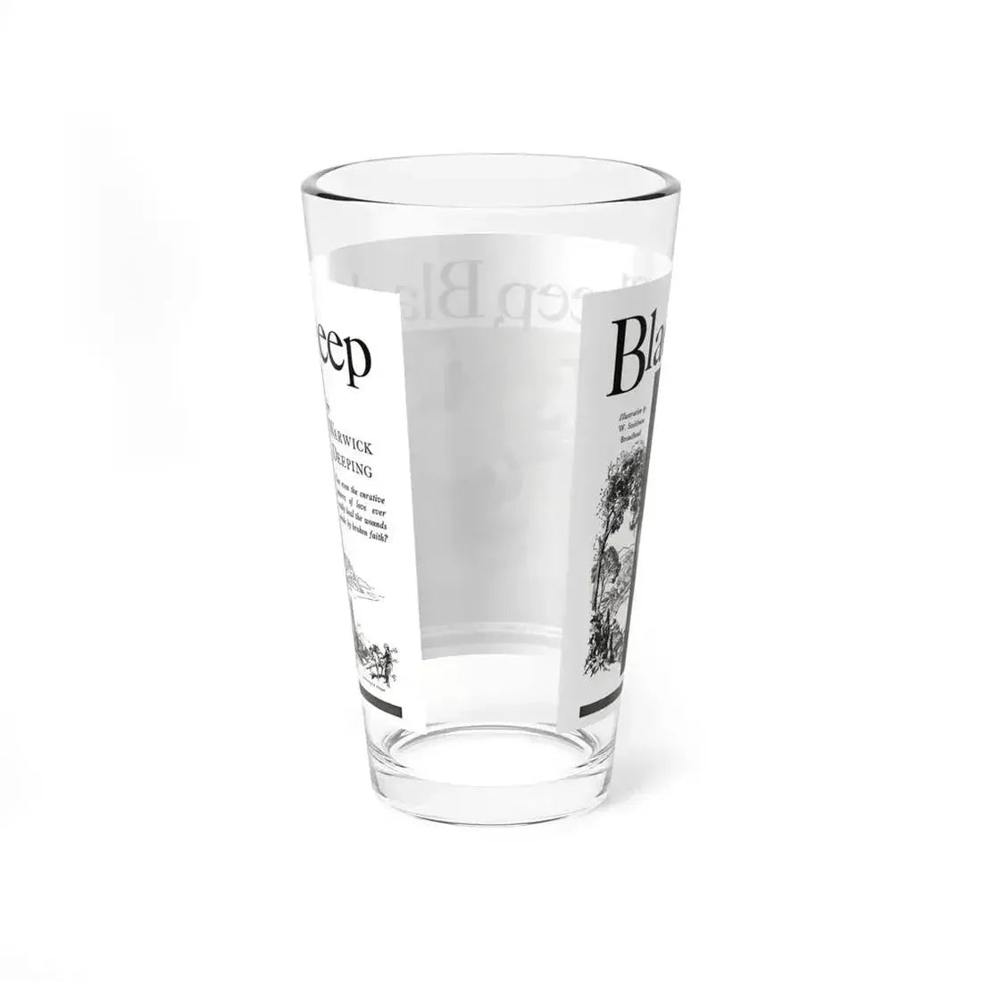 Black Sheep, Black Sheep (Pt. 3), Cosmopolitan, January 1933 (Magazine Illustration) Pint Glass 16oz - Go Mug Yourself