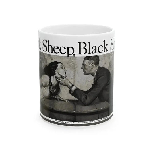 Black Sheep, Black Sheep (Pt. 3), Cosmopolitan, January 1933 - White Coffee Mug 11oz - Go Mug Yourself