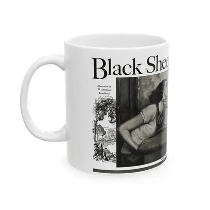Black Sheep, Black Sheep (Pt. 3), Cosmopolitan, January 1933 - White Coffee Mug - Go Mug Yourself
