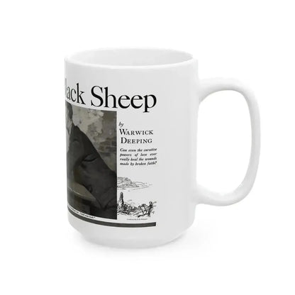 Black Sheep, Black Sheep (Pt. 3), Cosmopolitan, January 1933 - White Coffee Mug - Go Mug Yourself