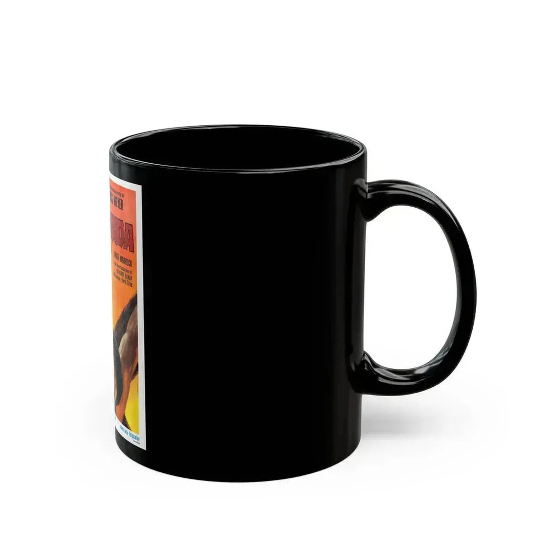 BLACK SNAKE (ITALIAN) 1973 Movie Poster - Black Coffee Mug - Go Mug Yourself