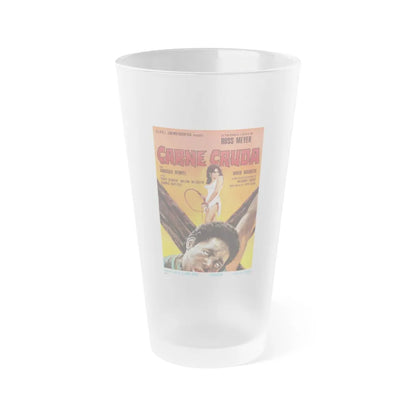 BLACK SNAKE (ITALIAN) 1973 Movie Poster - Frosted Pint Glass 16oz-16oz-Frosted-Go Mug Yourself