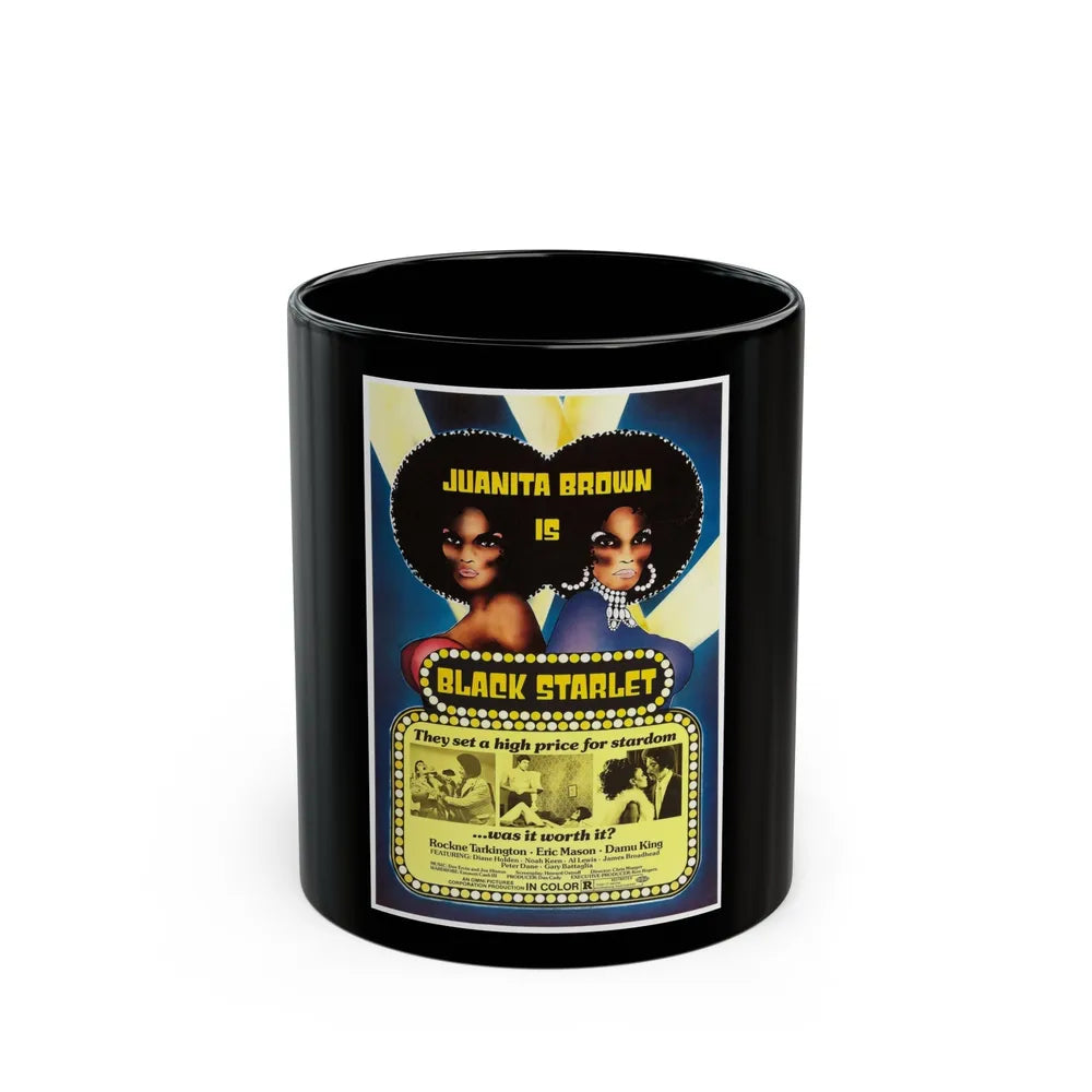 BLACK STARLET 1974 Movie Poster - Black Coffee Mug-11oz-Go Mug Yourself