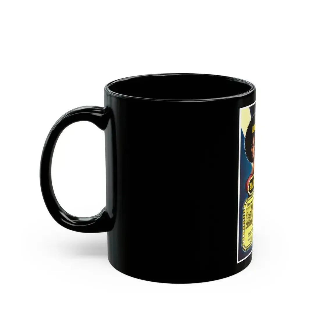 BLACK STARLET 1974 Movie Poster - Black Coffee Mug - Go Mug Yourself