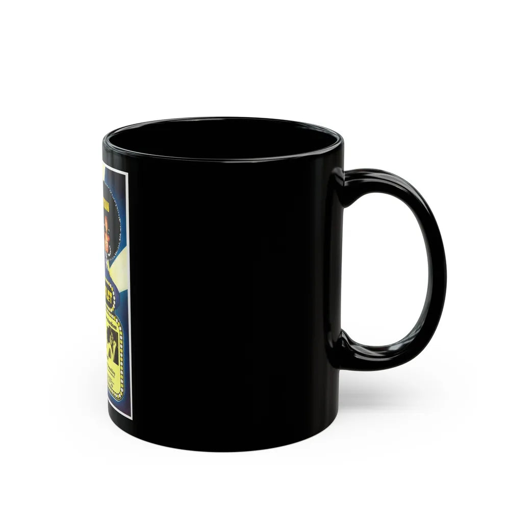 BLACK STARLET 1974 Movie Poster - Black Coffee Mug-Go Mug Yourself