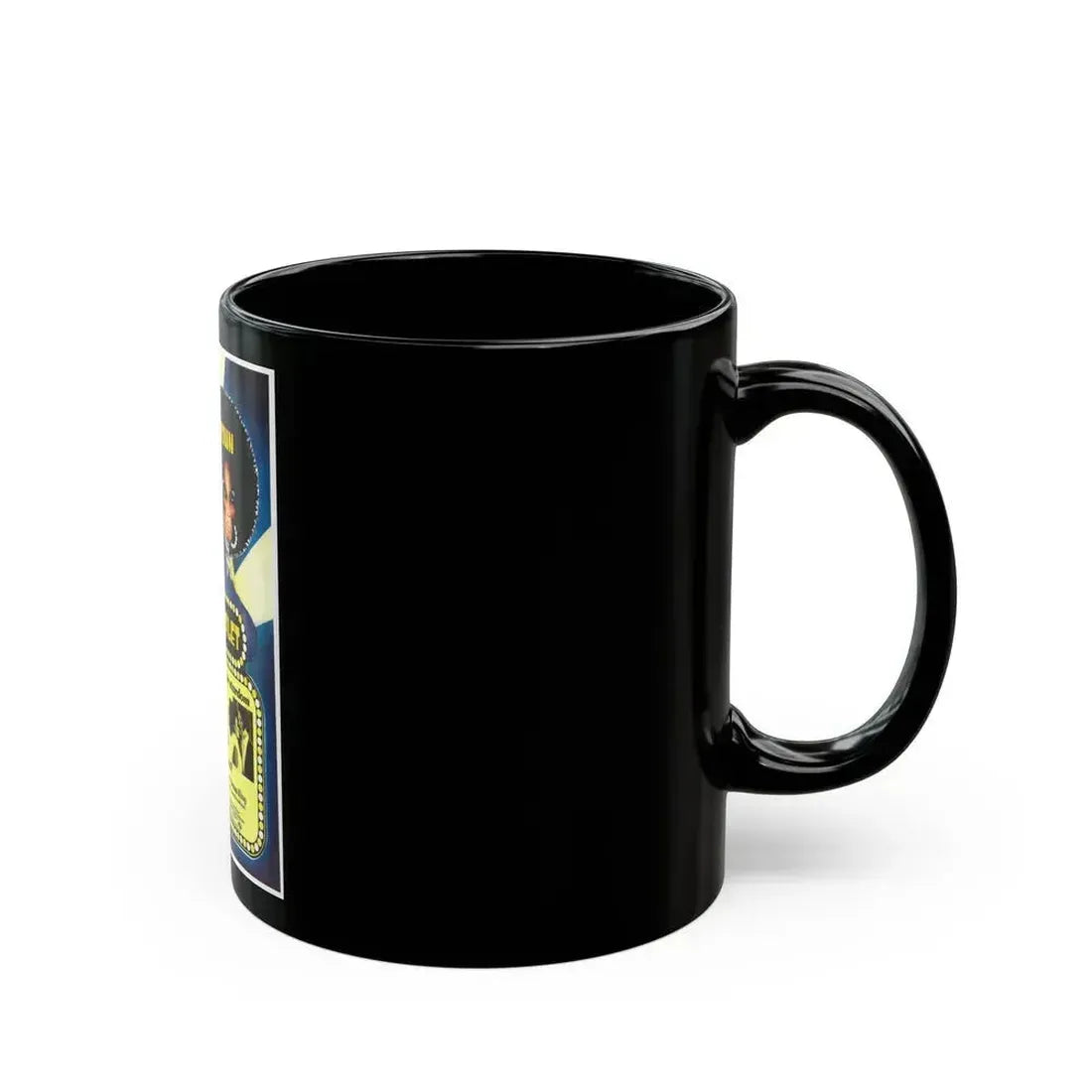 BLACK STARLET 1974 Movie Poster - Black Coffee Mug - Go Mug Yourself