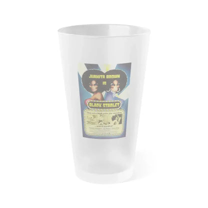 BLACK STARLET 1974 Movie Poster - Frosted Pint Glass 16oz 16oz Frosted - Go Mug Yourself