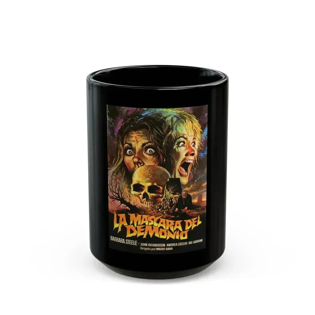 BLACK SUNDAY (3) 1977 Movie Poster - Black Coffee Mug 15oz - Go Mug Yourself