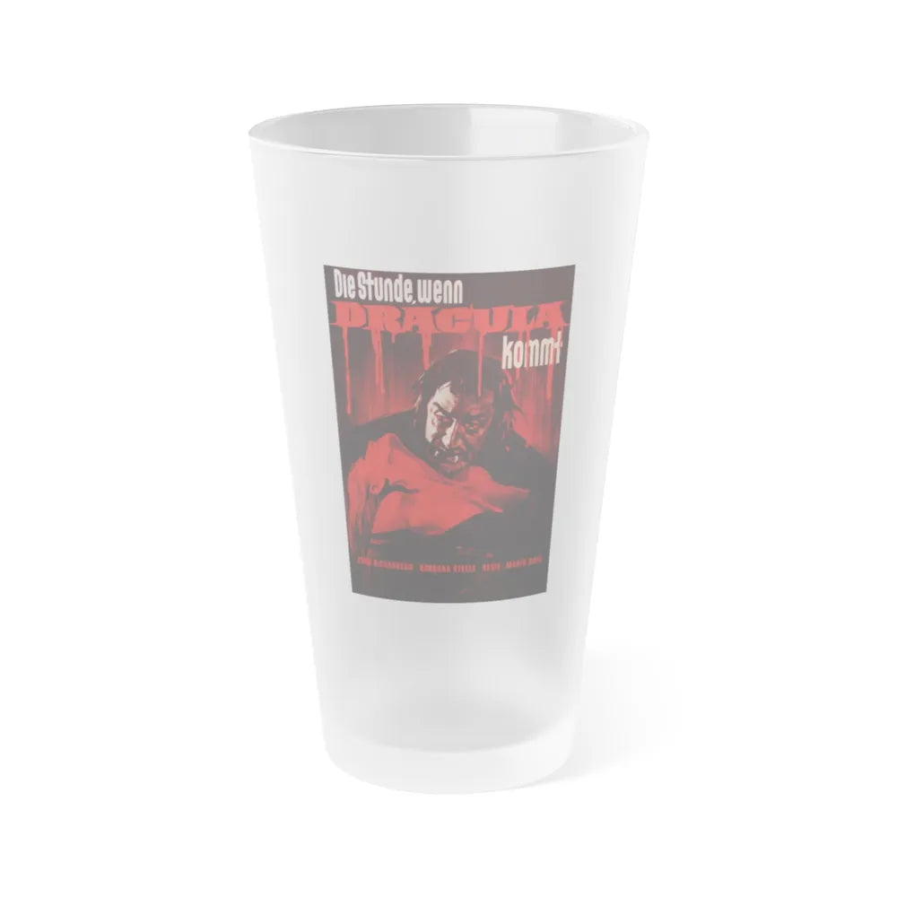 BLACK SUNDAY (GERMAN) 1977 Movie Poster - Frosted Pint Glass 16oz-16oz-Frosted-Go Mug Yourself