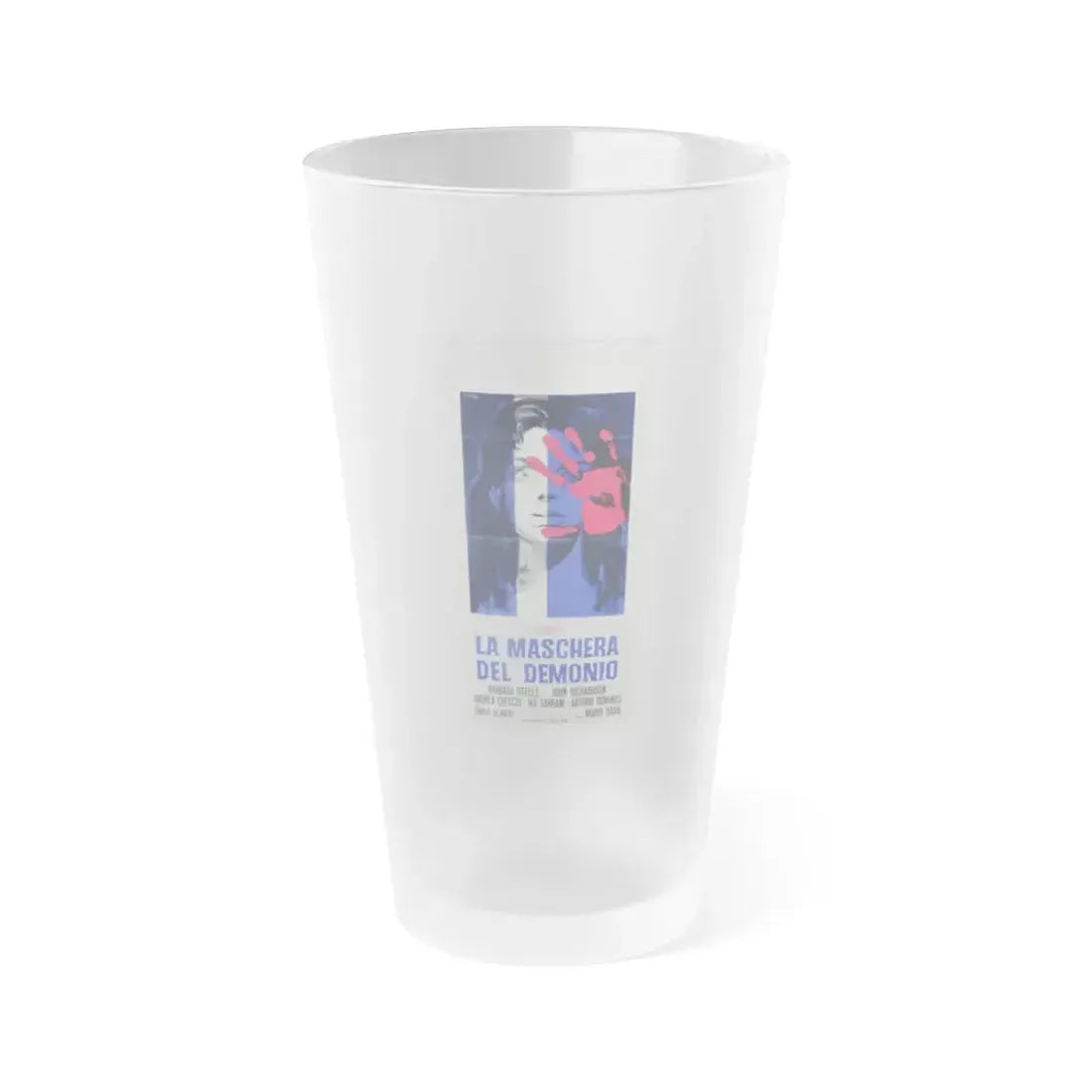 BLACK SUNDAY (ITALIAN) 3 1977 Movie Poster - Frosted Pint Glass 16oz 16oz Frosted - Go Mug Yourself