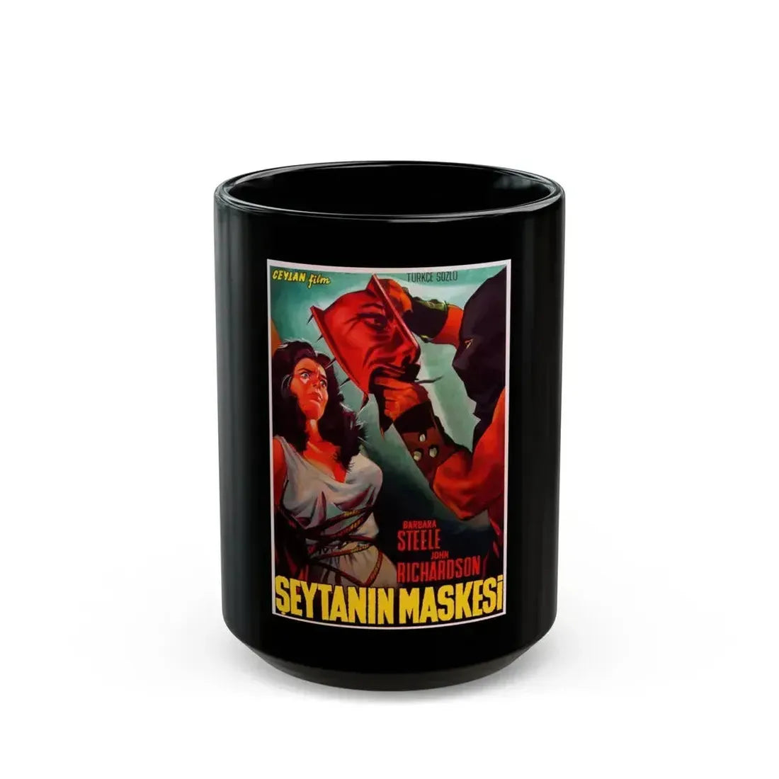 BLACK SUNDAY (TURKISH) 1977 Movie Poster - Black Coffee Mug 15oz - Go Mug Yourself