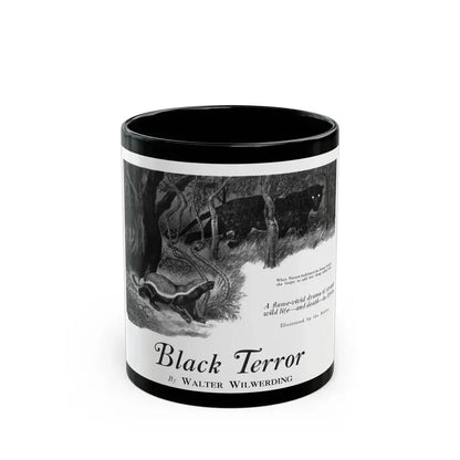 Black Terror (1), Bluebook, July 1931 - Black Coffee Mug 11oz - Go Mug Yourself