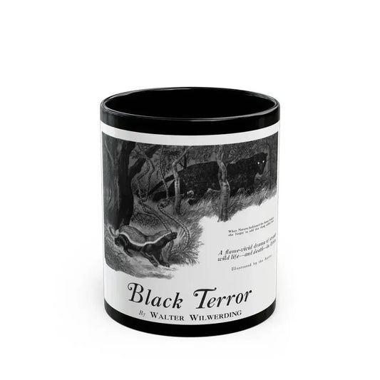 Black Terror (1), Bluebook, July 1931 - Black Coffee Mug 11oz - Go Mug Yourself