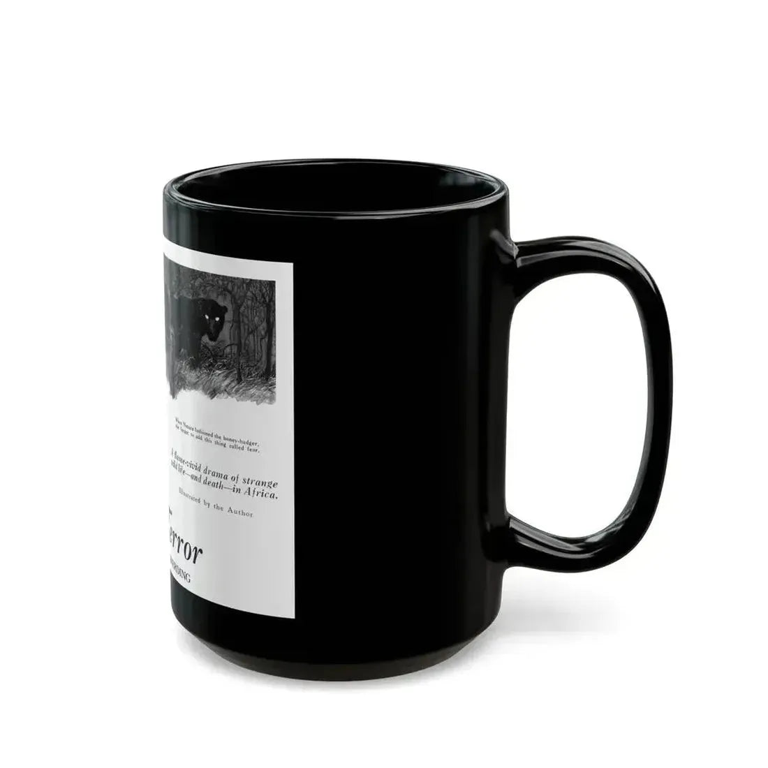 Black Terror (1), Bluebook, July 1931 - Black Coffee Mug - Go Mug Yourself