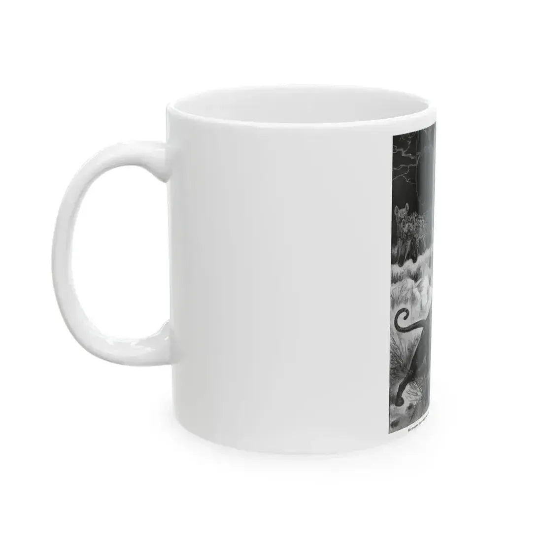 Black Terror (2), Bluebook, July 1931 - White Coffee Mug - Go Mug Yourself