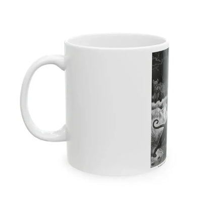 Black Terror (2), Bluebook, July 1931 - White Coffee Mug - Go Mug Yourself