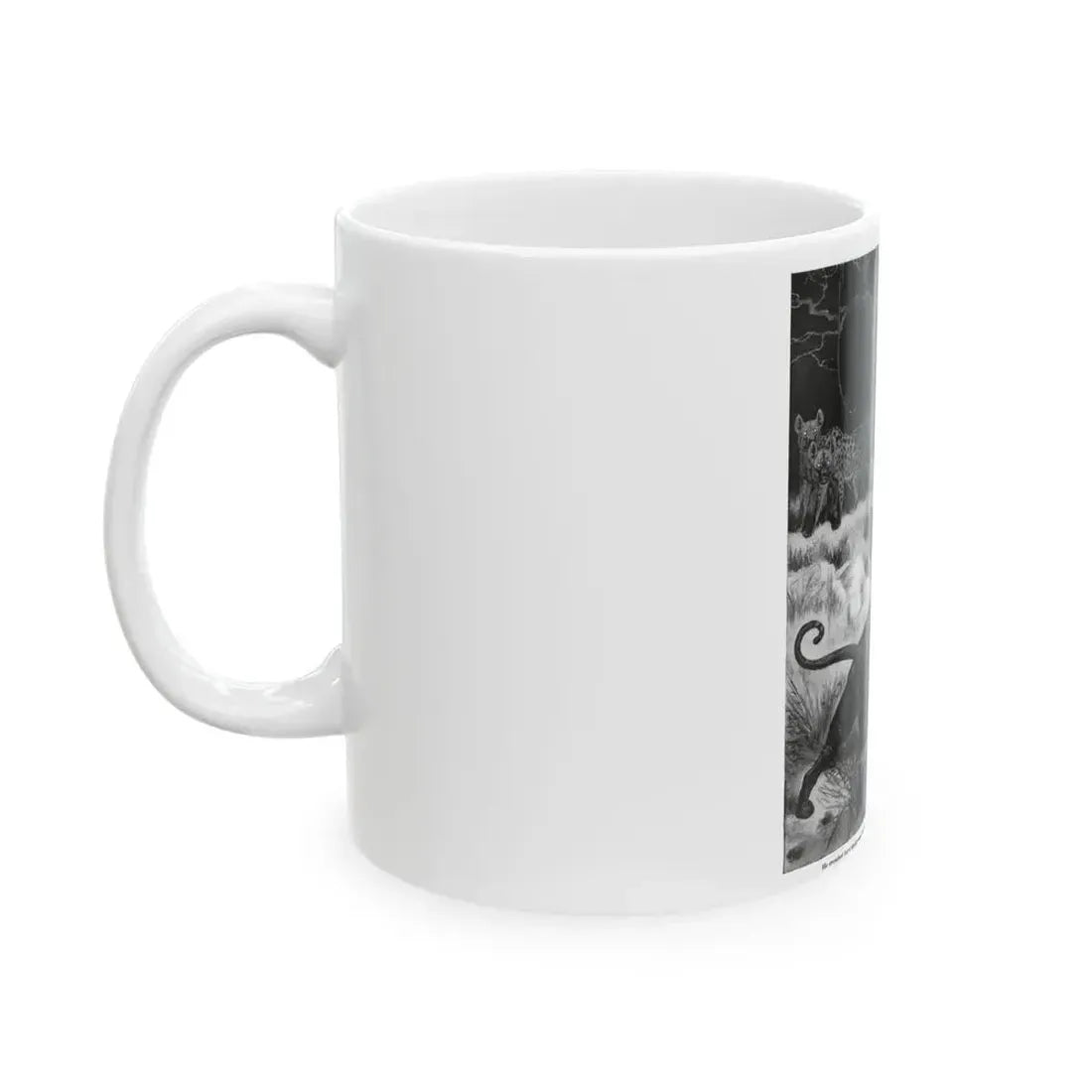 Black Terror (2), Bluebook, July 1931 - White Coffee Mug - Go Mug Yourself