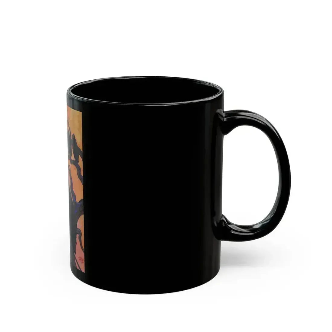 Black Thunder Trail, Wild West Weekly, April 1939 - Black Coffee Mug - Go Mug Yourself