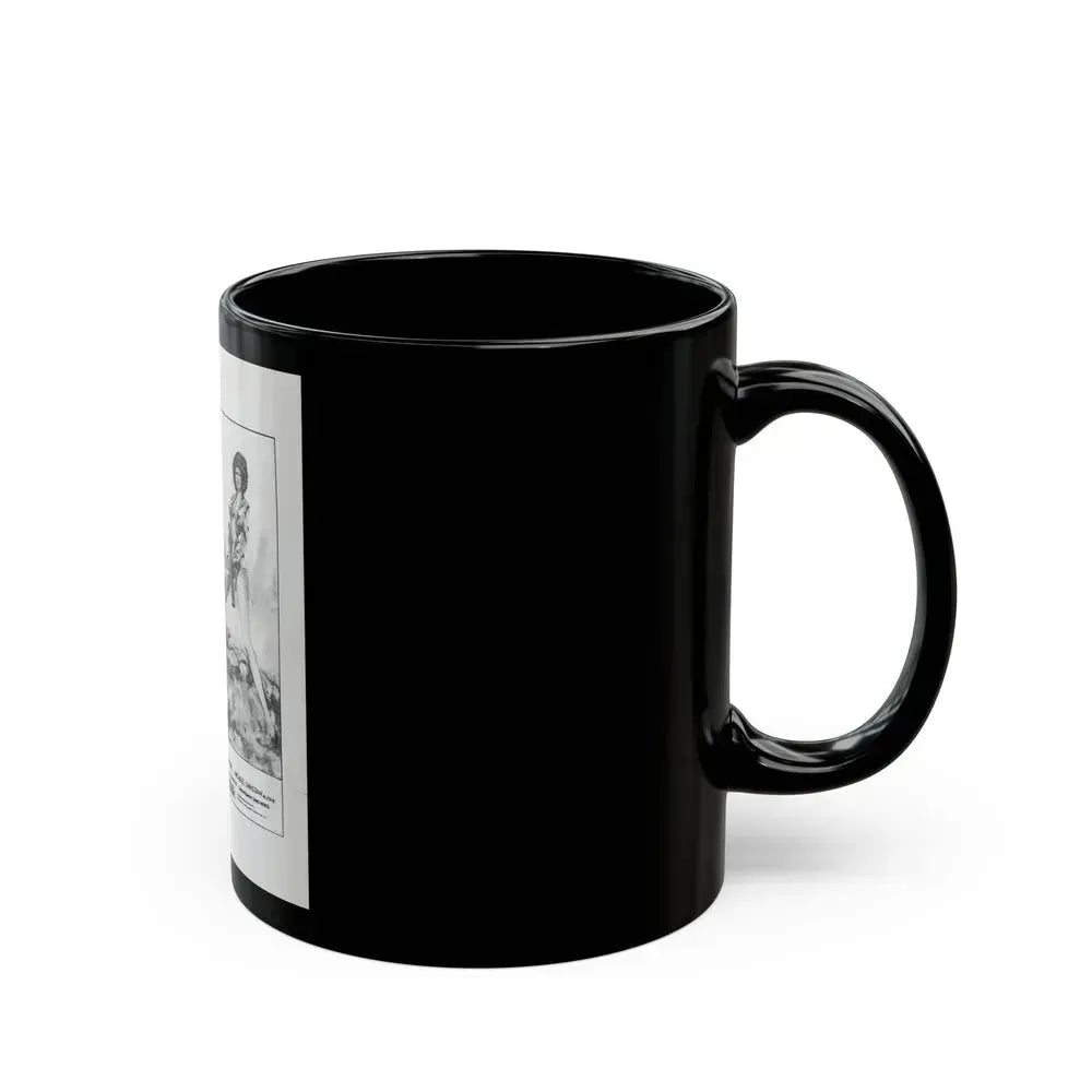 BLACK VENGEANCE (POOR PRETTY EDDIE) 1975 Movie Poster - Black Coffee Mug - Go Mug Yourself