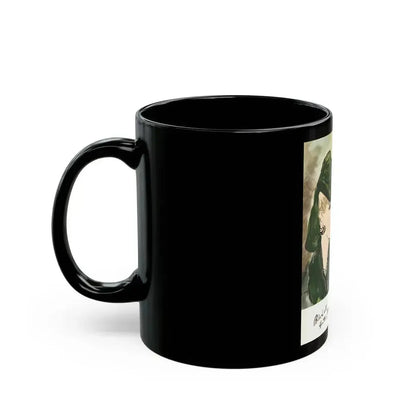 Black with Hunter's Green, 1941 - Black Coffee Mug - Go Mug Yourself