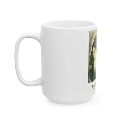Black with Hunter's Green, 1941 - White Coffee Mug - Go Mug Yourself