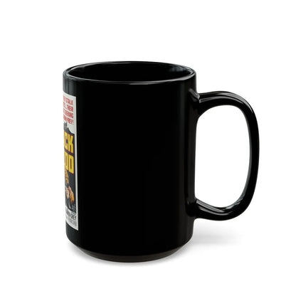 BLACK ZOO 1963 Movie Poster - Black Coffee Mug-Go Mug Yourself