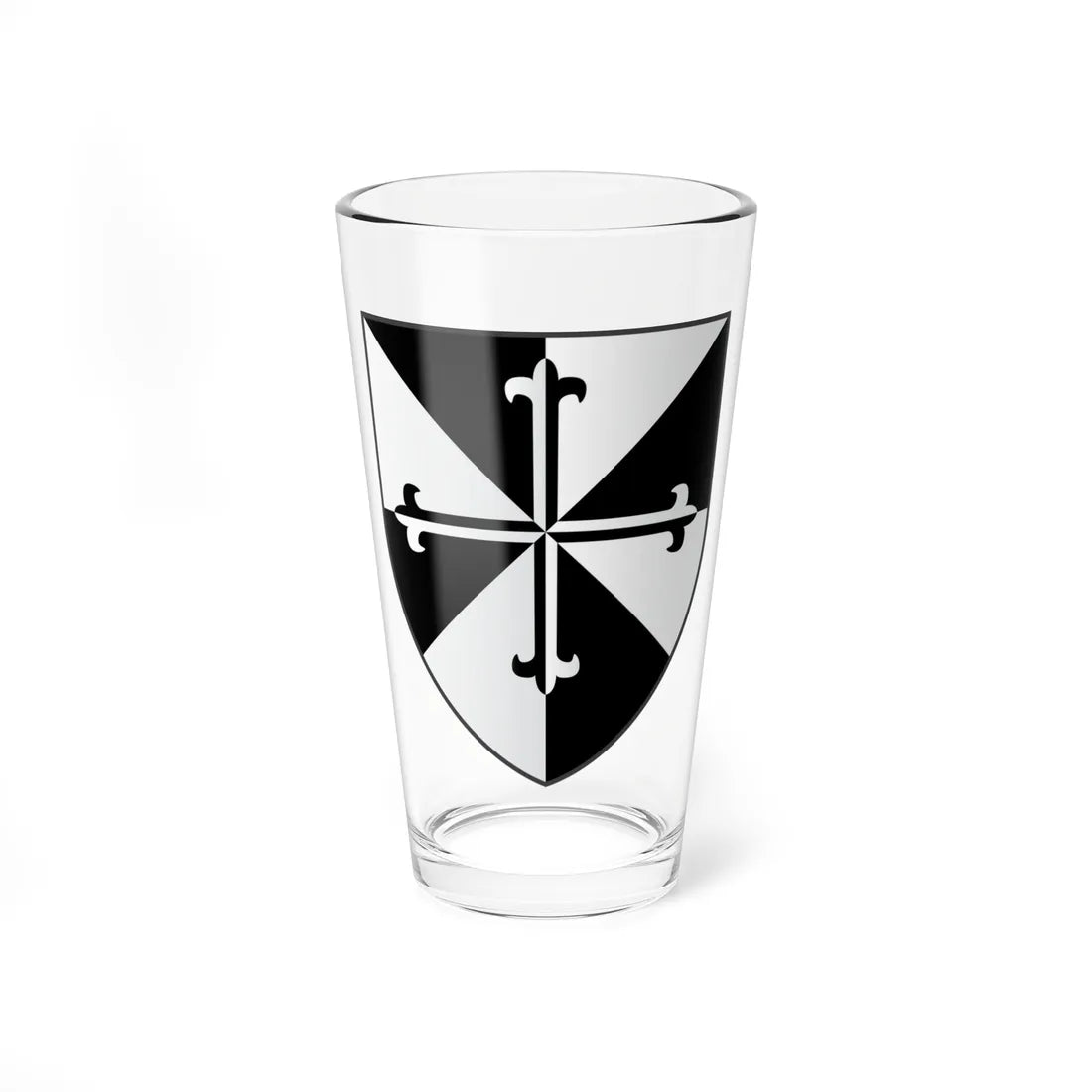 Blackfriars Hall Oxford Coat Of Arms (England) (Coat of Arms) Pint Glass 16oz 16oz - Go Mug Yourself