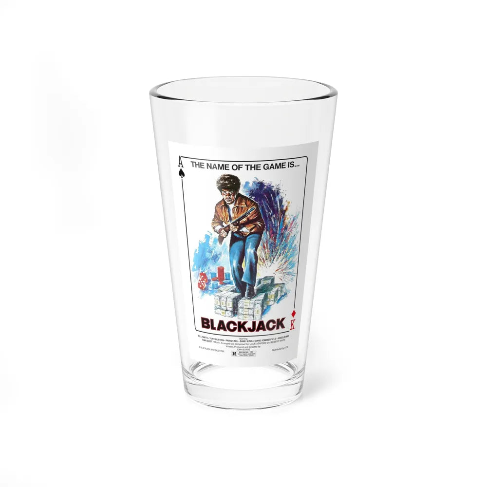 BLACKJACK 1978 Movie Poster - Pint Glass 16oz-16oz-Go Mug Yourself