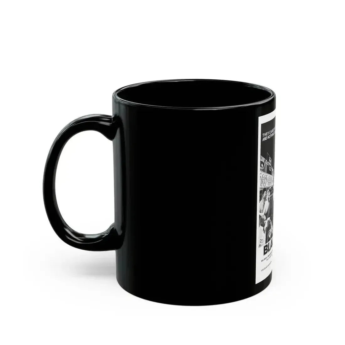 BLACKJACK (2) 1978 Movie Poster - Black Coffee Mug - Go Mug Yourself