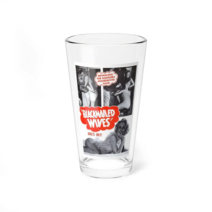 BLACKMAILED WIVES 1968 Movie Poster - Pint Glass 16oz-16oz-Go Mug Yourself