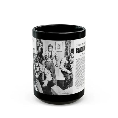 Blackmall (1), Real magazine, January 1953 - Black Coffee Mug 15oz - Go Mug Yourself