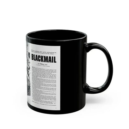 Blackmall (1), Real magazine, January 1953 - Black Coffee Mug - Go Mug Yourself