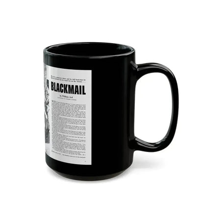 Blackmall (1), Real magazine, January 1953 - Black Coffee Mug - Go Mug Yourself