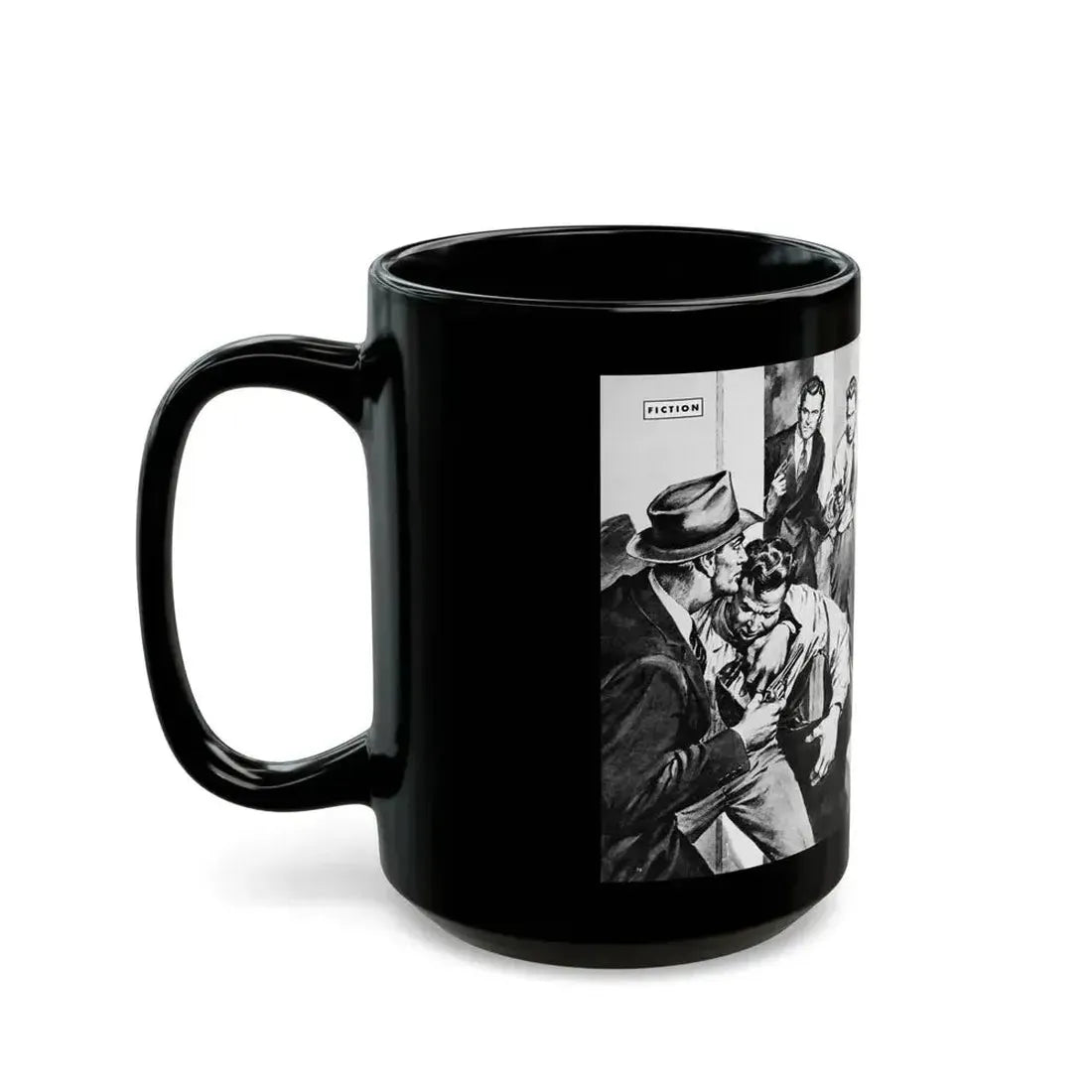 Blackmall (1), Real magazine, January 1953 - Black Coffee Mug - Go Mug Yourself