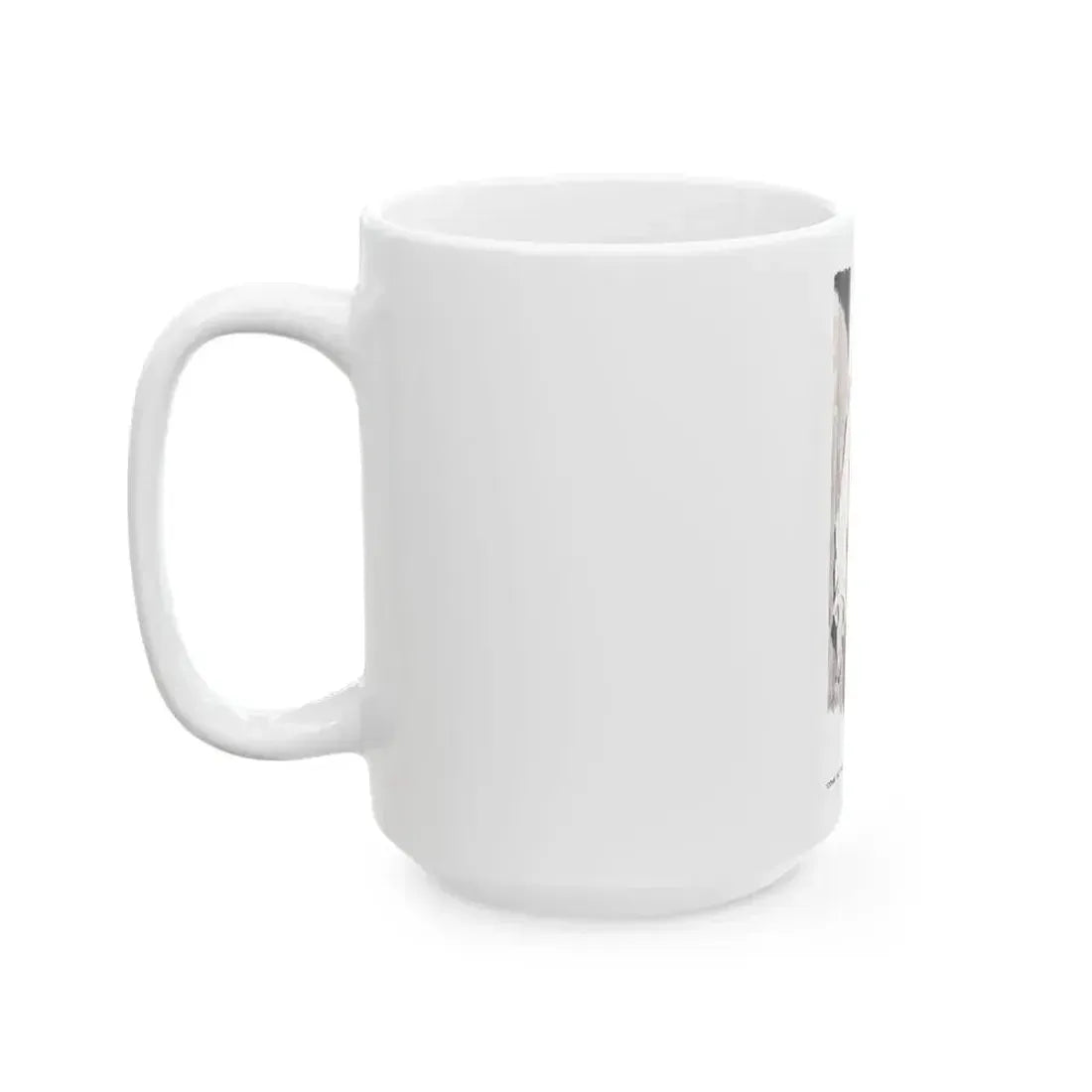 Blackmall (2), Real magazine, January 1953 - White Coffee Mug - Go Mug Yourself