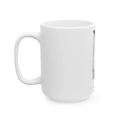 Blackmall (2), Real magazine, January 1953 - White Coffee Mug - Go Mug Yourself